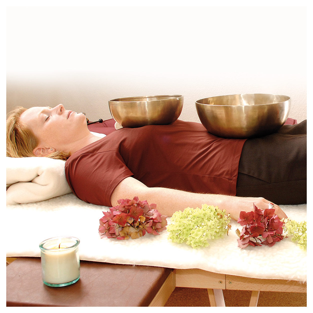 Peter Hess Klangschalen-Set groß 3 Schalen + 2 Schlägel