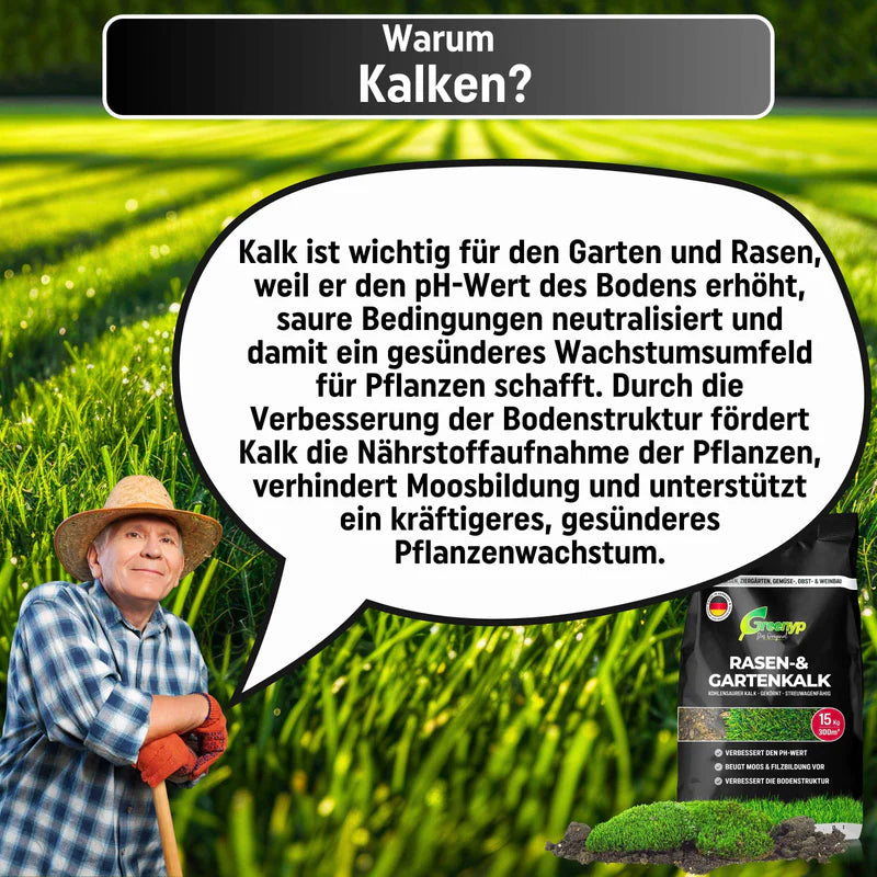 Greenyp Rasen-, Gartenkalk