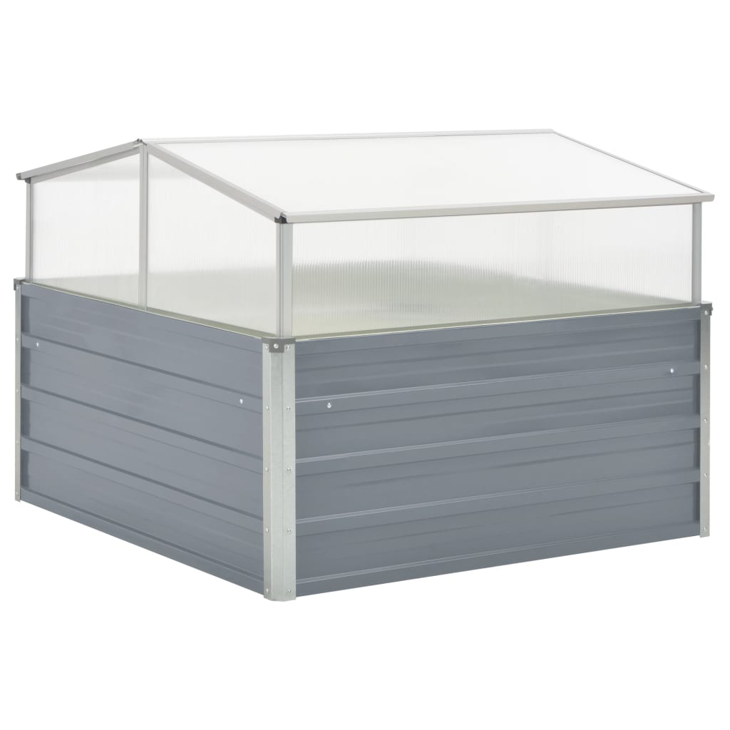 Gewächshaus 100X100X77 Cm Verzinkter Stahl