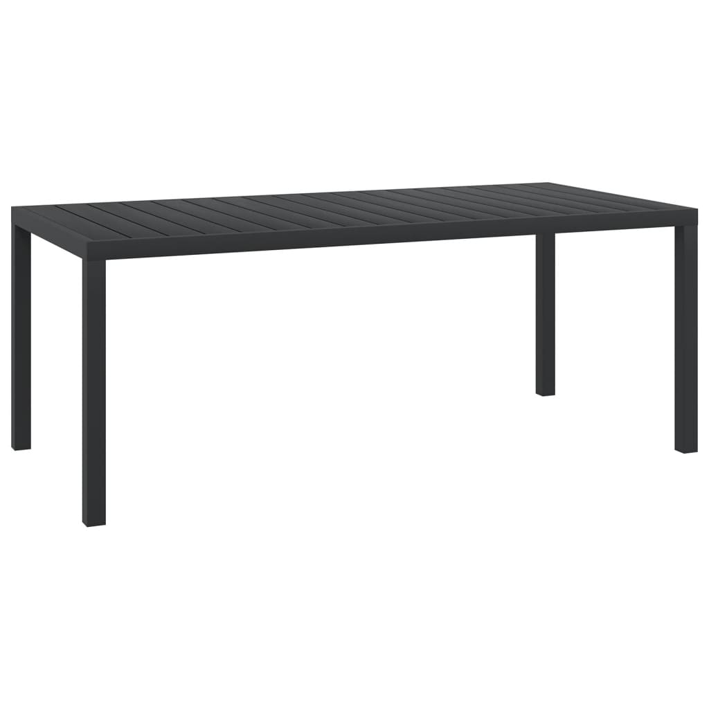 Gartentisch Aluminium Und Wpc