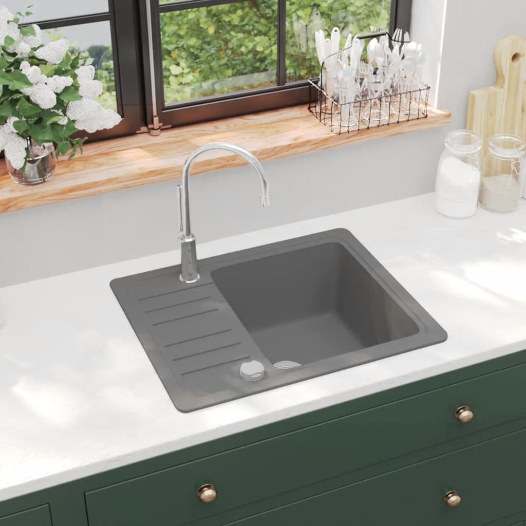Granitspüle Einzelbecken