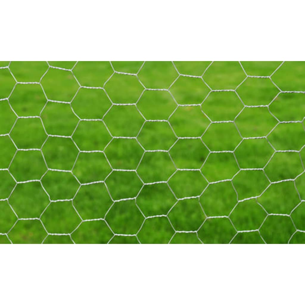 Drahtzaun Für Hühner Verzinkter Stahl 25X1 M N