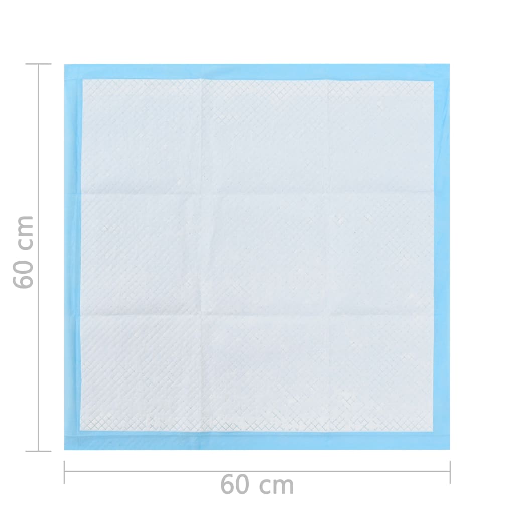 Hunde-Toilettenmatten 400 Stk. 60×60 Cm Vliesstoff