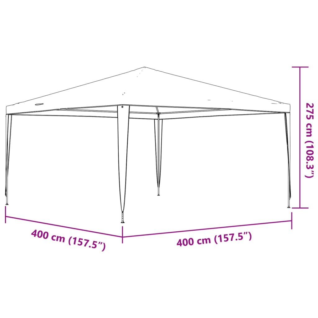 Partyzelt 4X4 M
