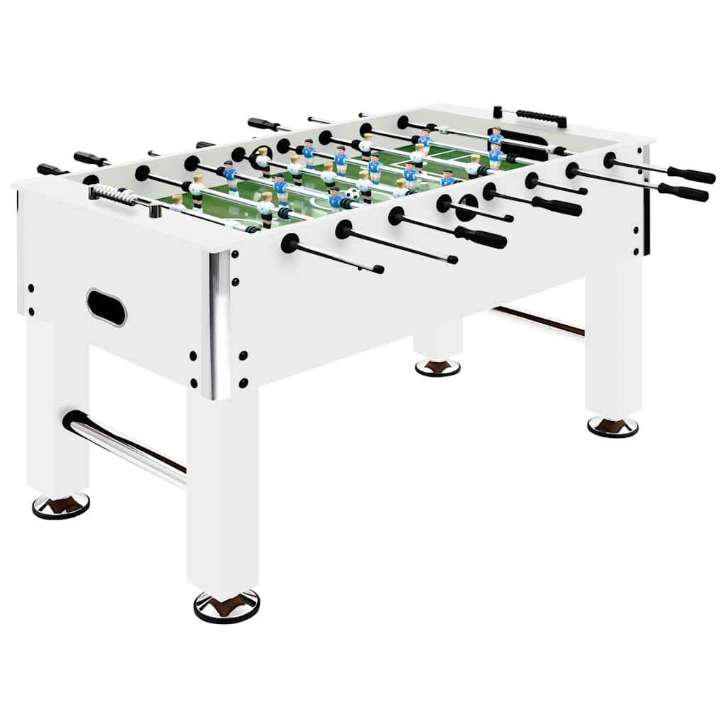 Kickertisch Stahl 60 Kg 140X74,5X87,5 Cm Und Schwarz
