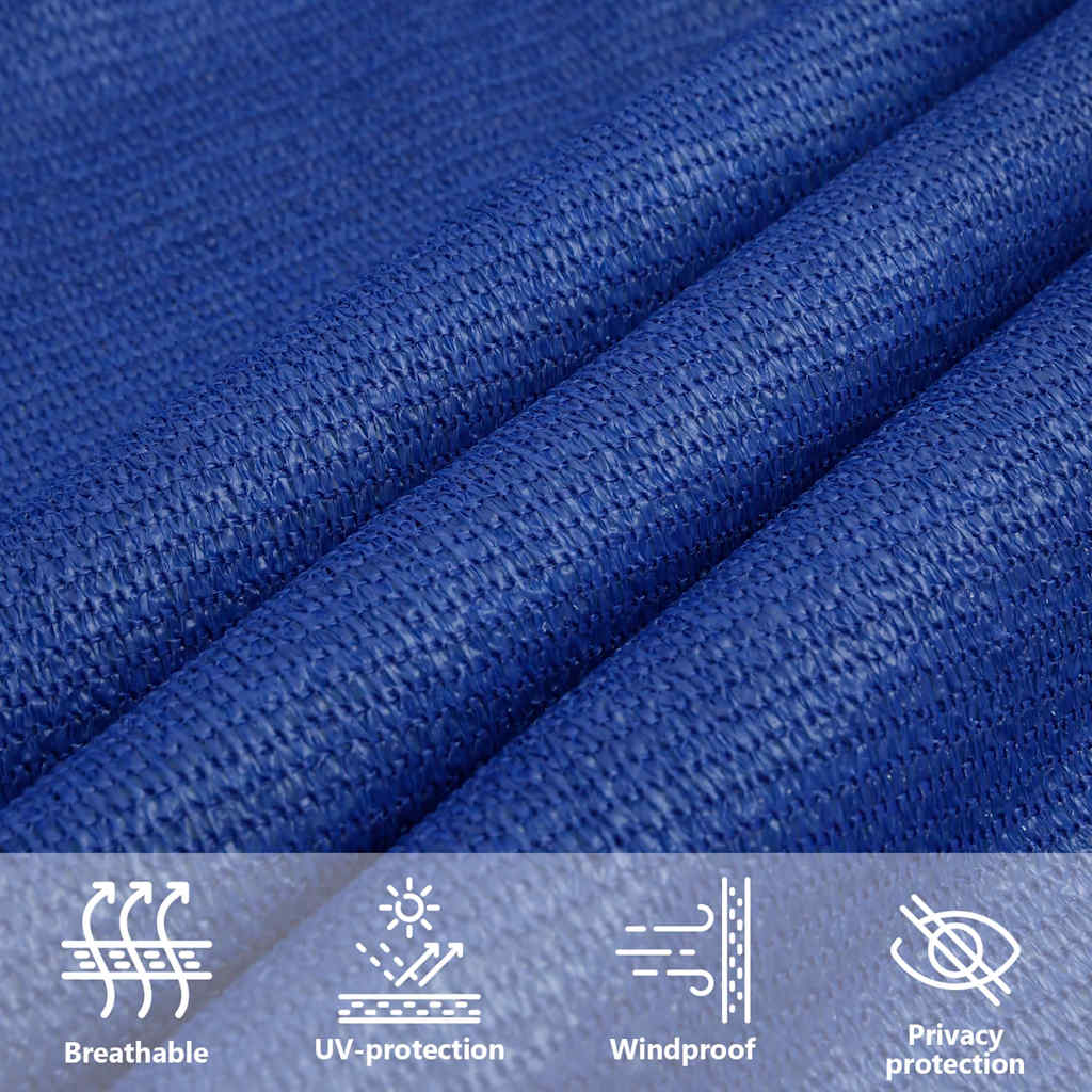 Sonnensegel 160 G/M² 2X4,5 M Hdpe Blau