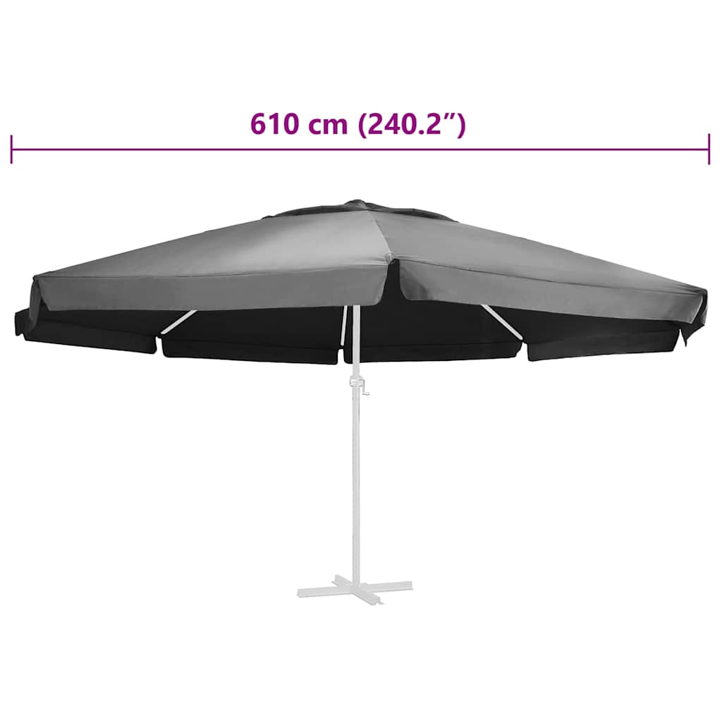 Ersatzbezug Für Sonnenschirm 610 Cm