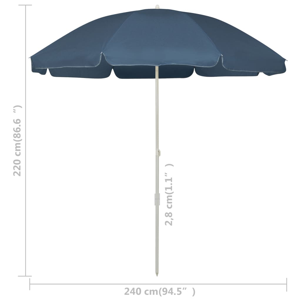 Strandschirm 240 Cm