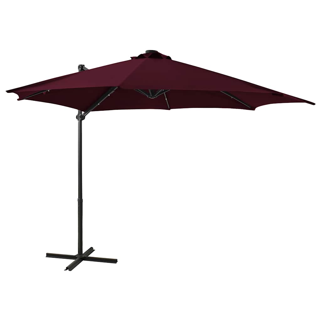 Ampelschirm Mit Led-Beleuchtung 250 Cm