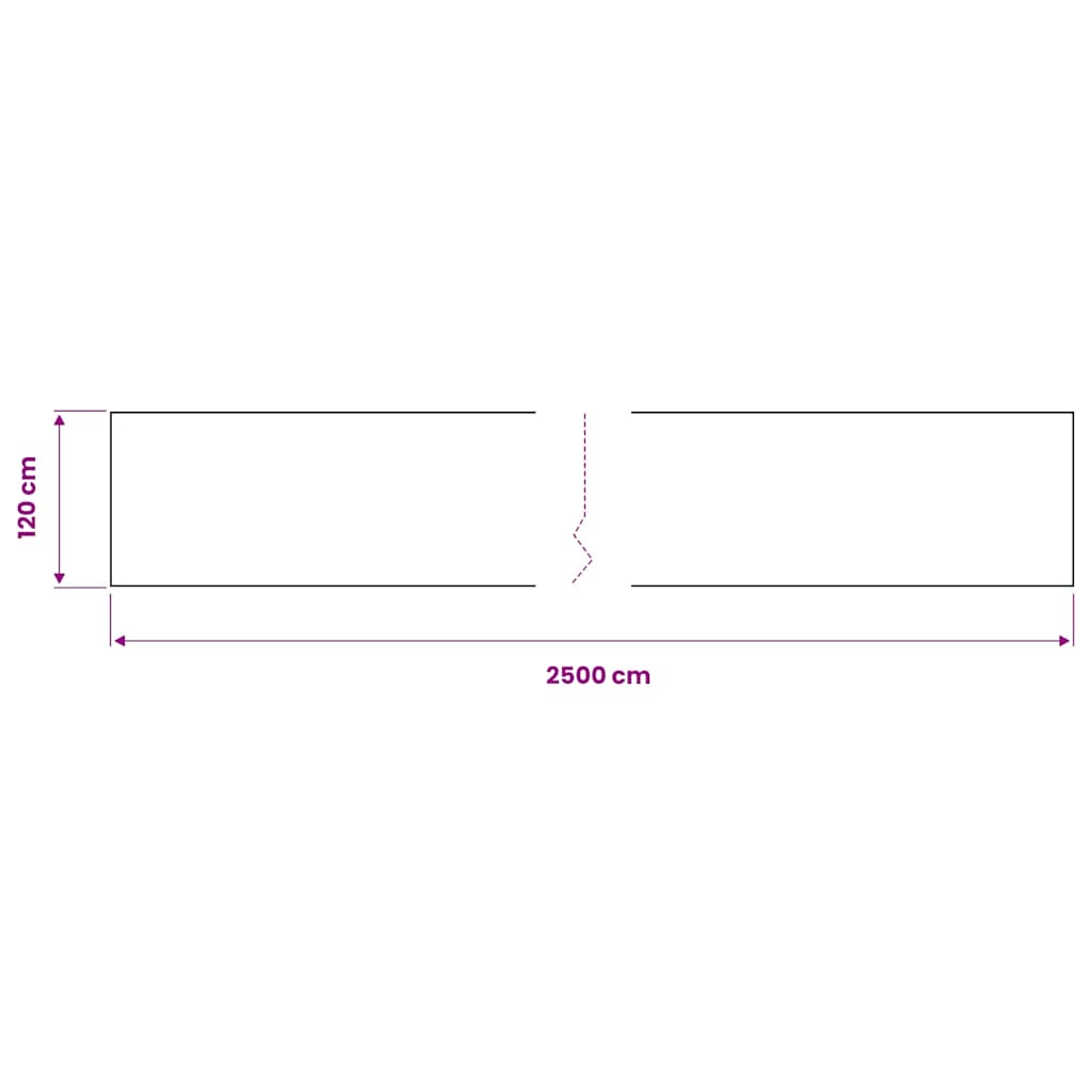 Zaunblende 1,2X25 M Hdpe 150 G/M² Grün