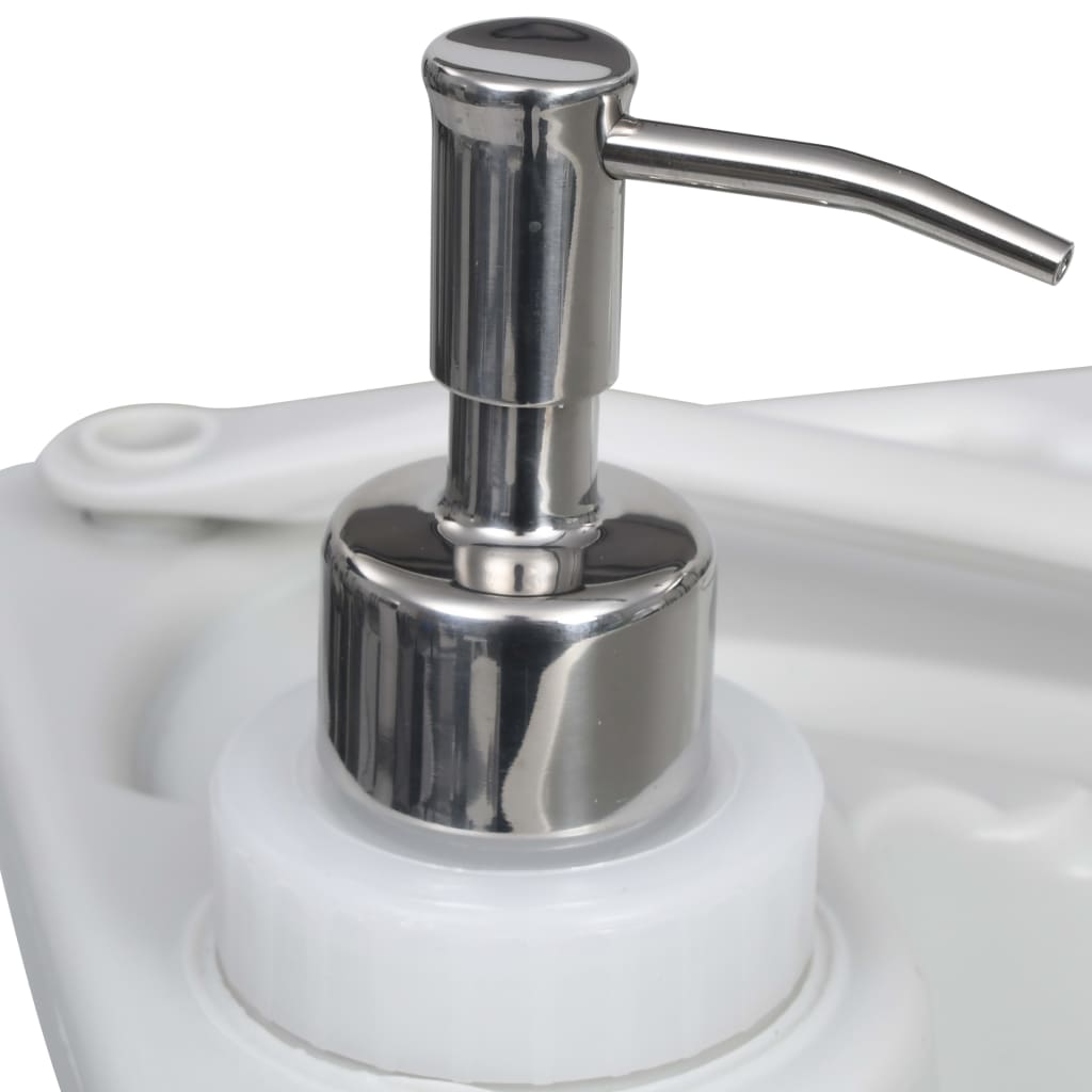 Tragbarer Camping-Handwaschbecken Mit Zelt 20 L