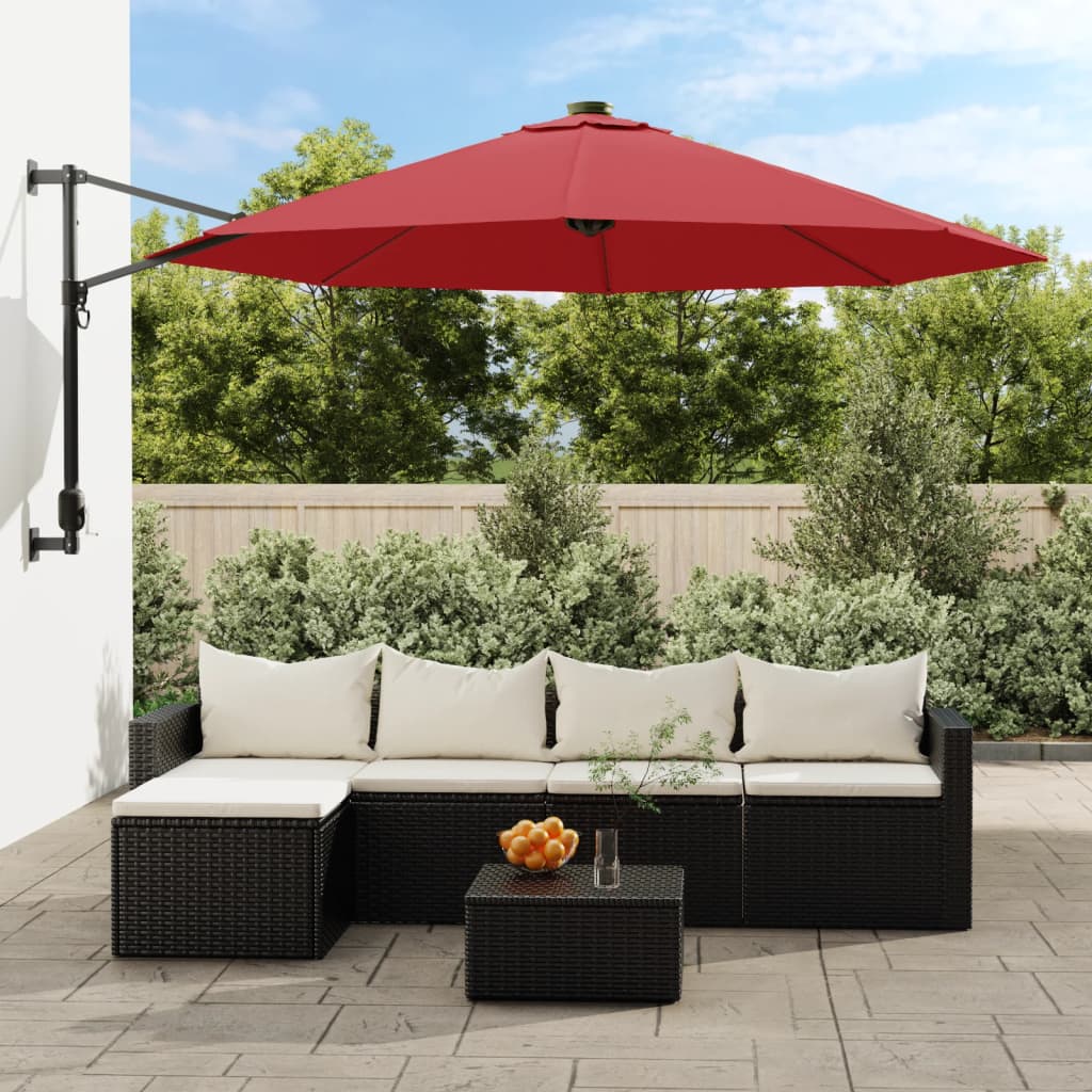 Wand-Sonnenschirm Meer 290 Cm