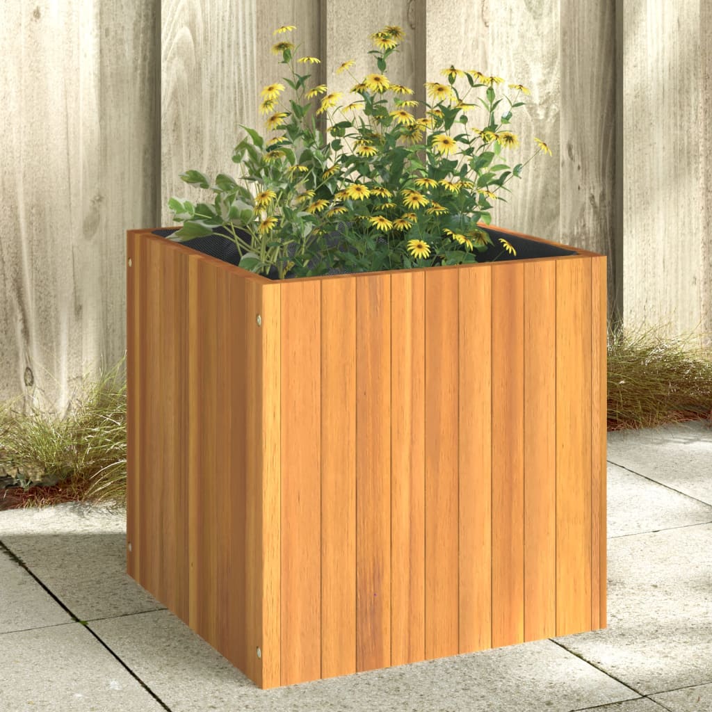Pflanzkübel 59X27,5X70 Cm Massivholz Akazie