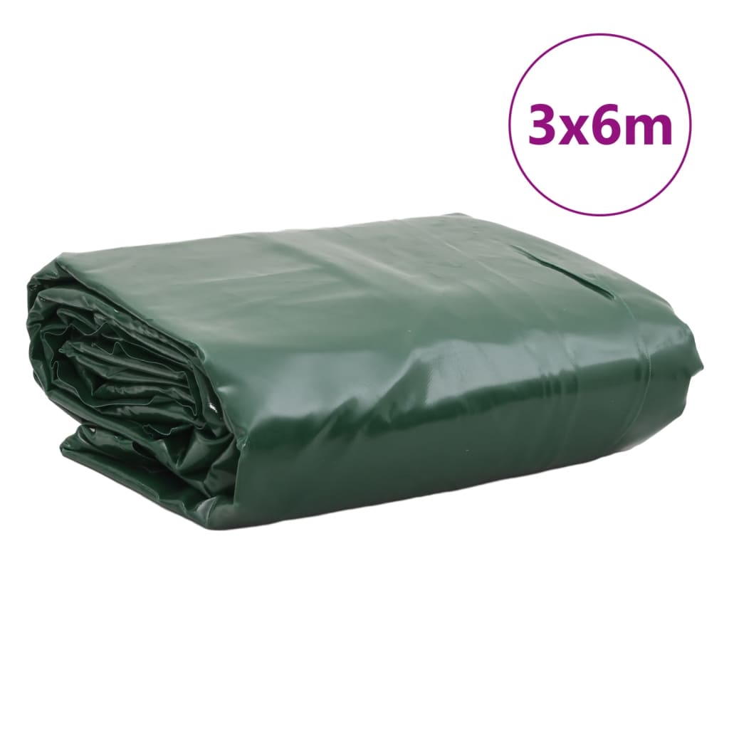 Abdeckplane 3X6 M 650 G/M² Grün
