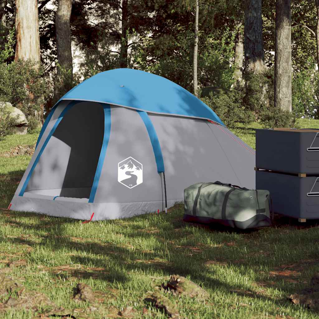 Kuppel-Campingzelt 1 Person Und Orange Wasserdicht