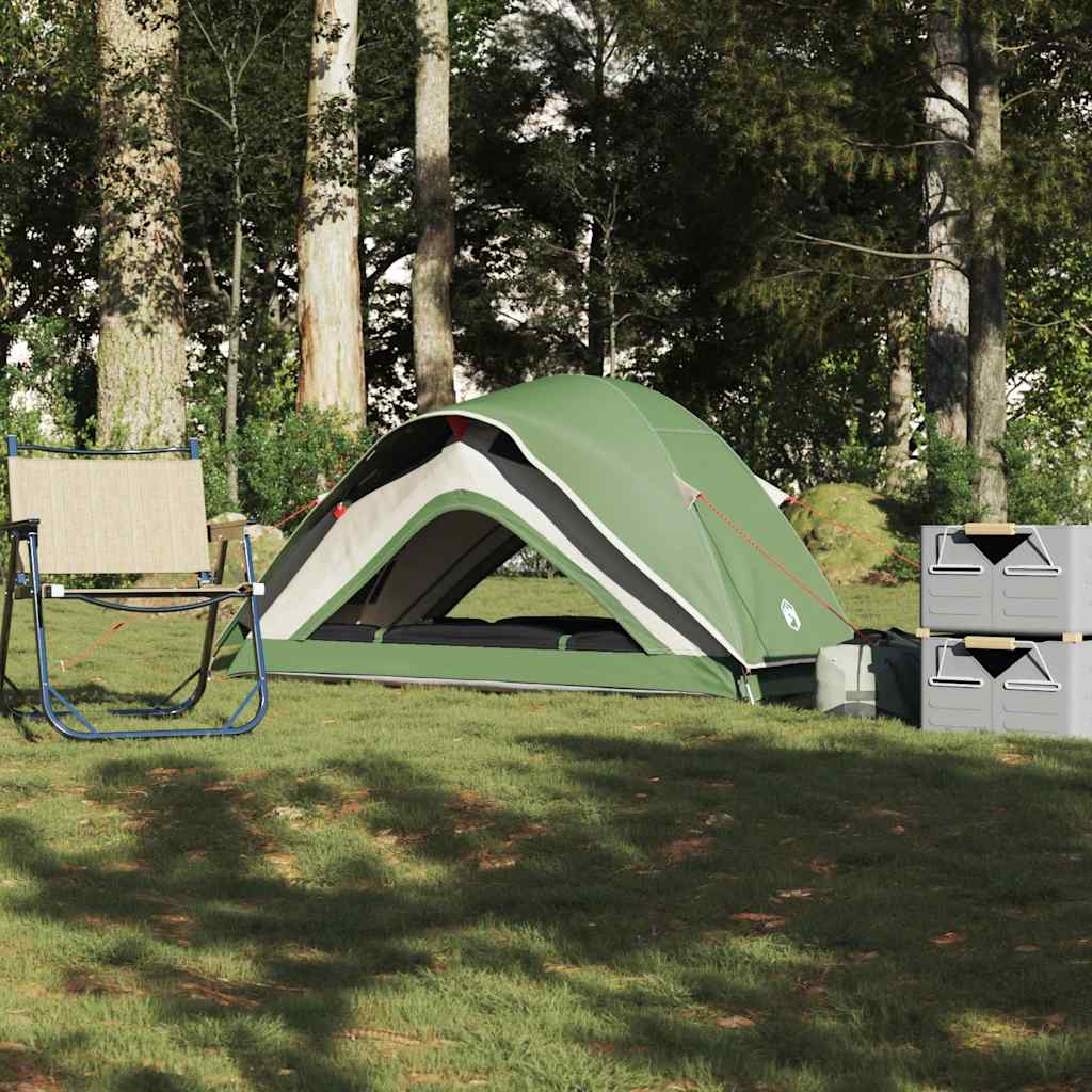 Campingzelt 1 Person Weiß Verdunkelungsstoff Wasserdicht