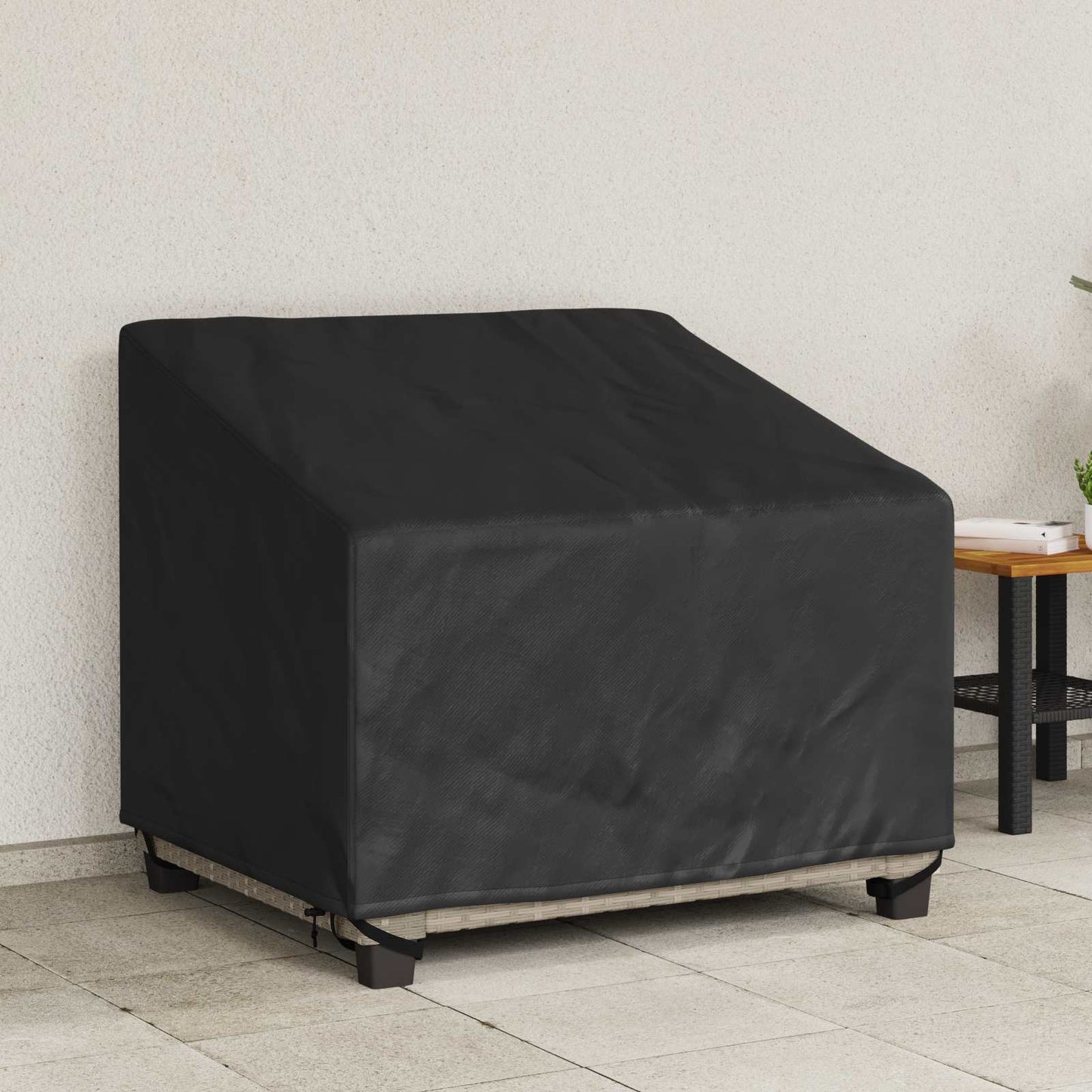 Abdeckung Für Gartenstuhl 90 X 90 X 50 / 75 Cm 600D Oxford Stoff