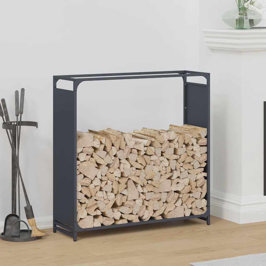 Brennholzregal 90X28X90 Cm Kaltgewalzter Stahl