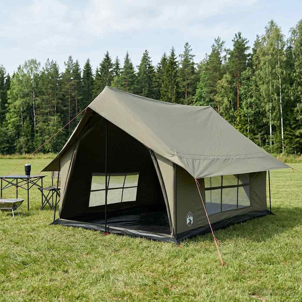 Hütten-Zelt 340 X 246 X 210 Cm Polybaumwolle