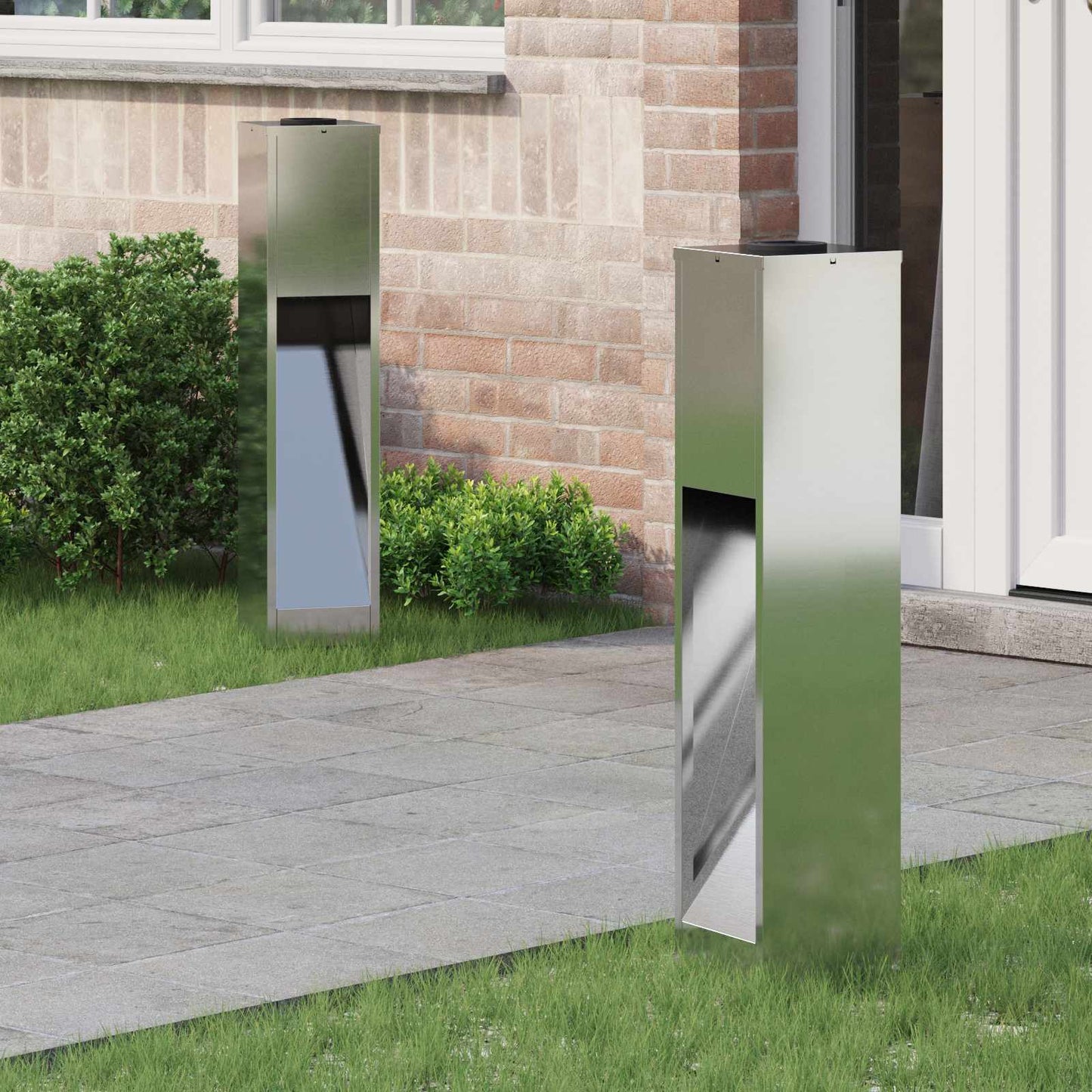 Solar Led Wegeleuchte 2 Pcs Bronze