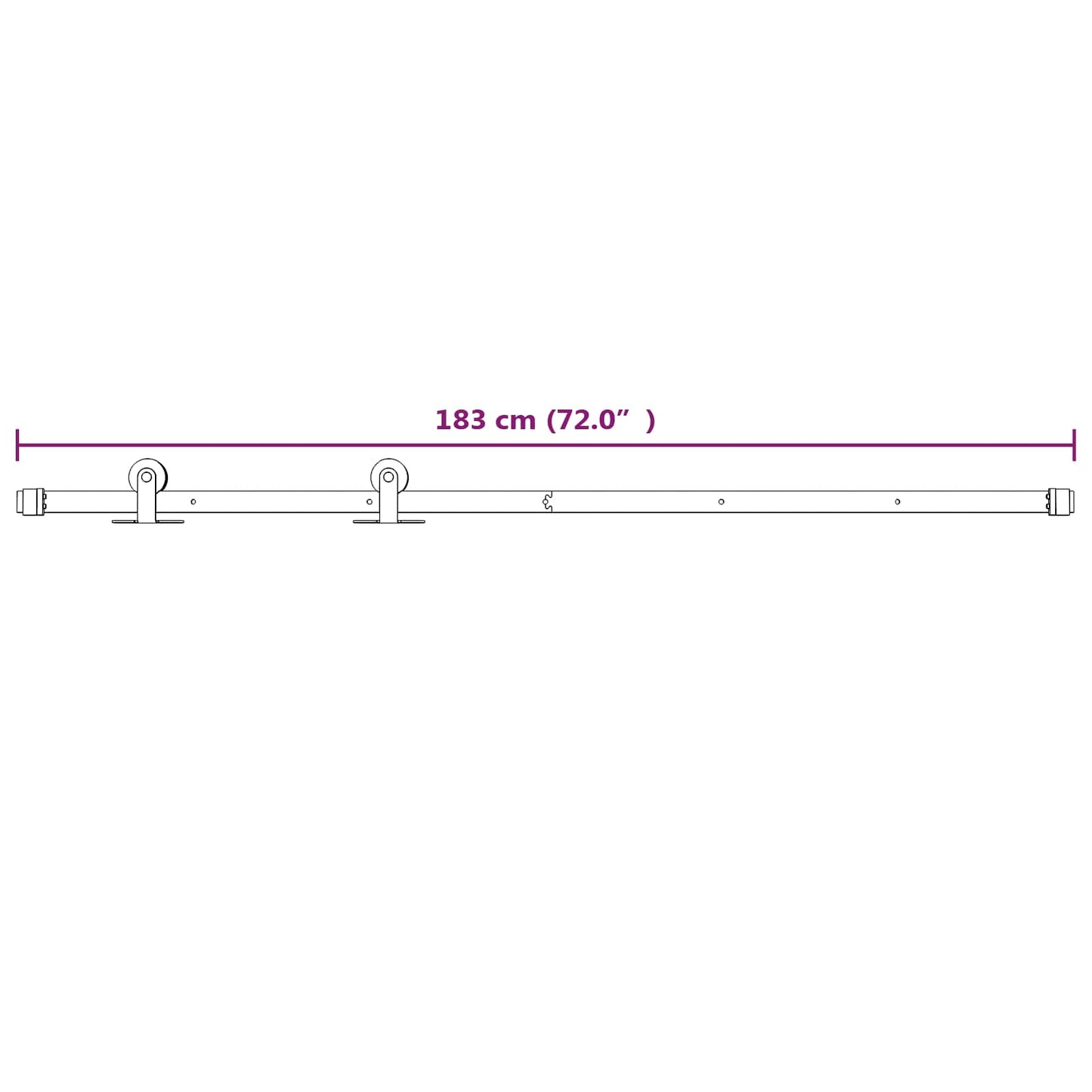 Schiebetür Natürlich Und Weiß 80 X 210 Cm Massivkiefer