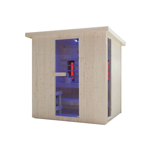 Sanotechnik LAHTI Außensauna für 4-6 Personen 198x181,5x202,2 cm