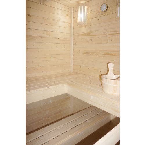 Sanotechnik VAASA Außensauna Sauna für 4-6 P. 310x230x219,5 cm