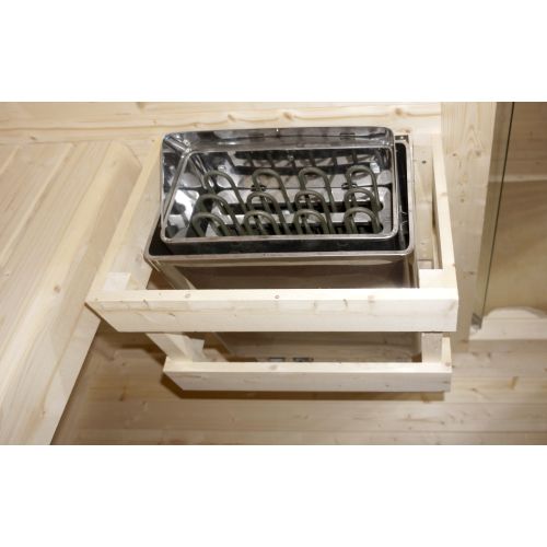 Sanotechnik RAUMA Außensauna Sauna für 4-5 P. 460x230x219,5 cm