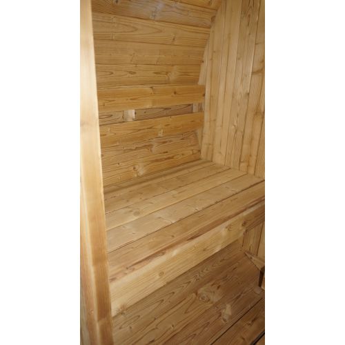 Sanotechnik TROMSÖ M Fasssauna Sauna für 2 P. 189,0x120,0x191,5 cm