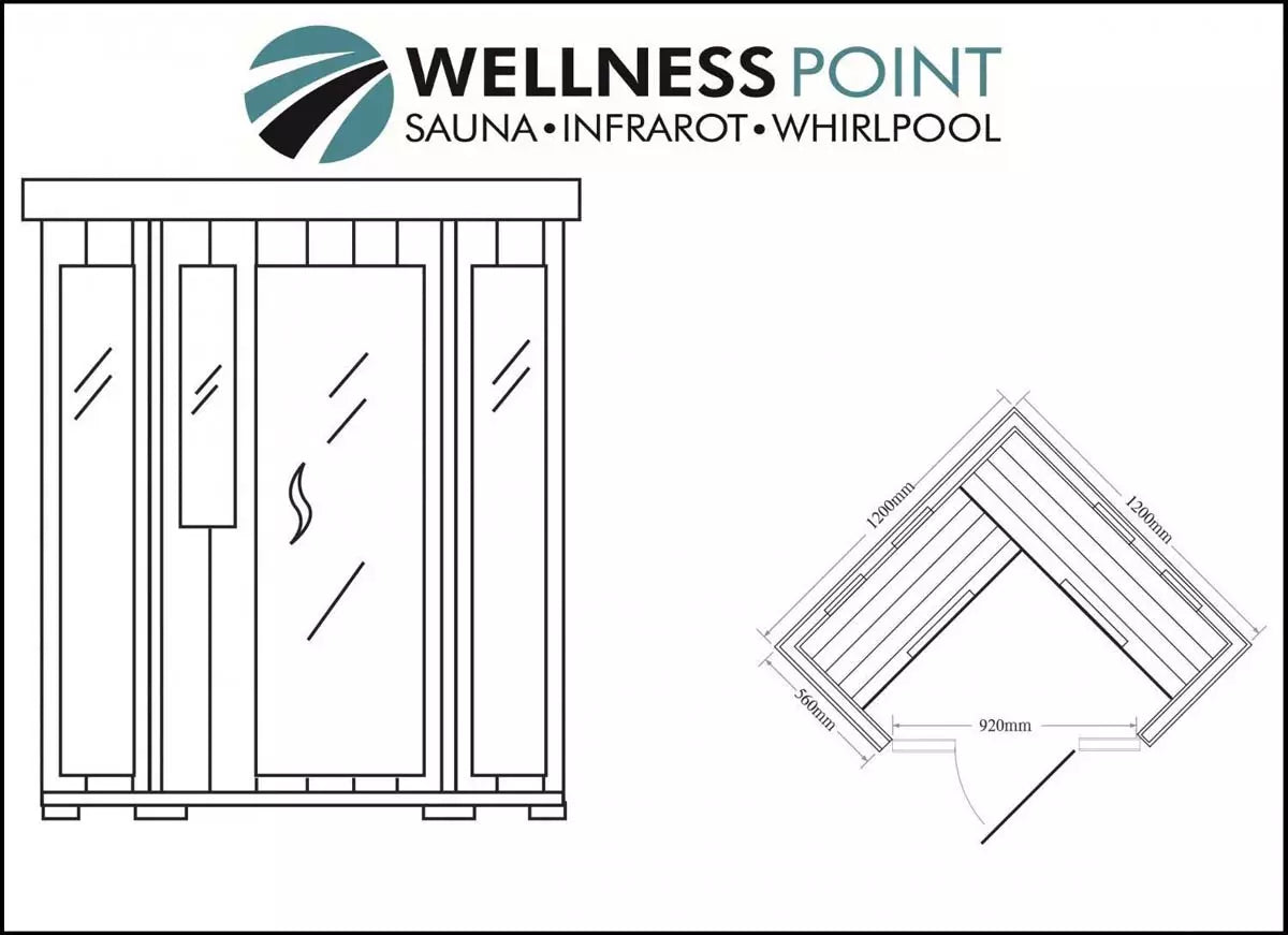 Infrarotkabine Wärmekabine Malmö