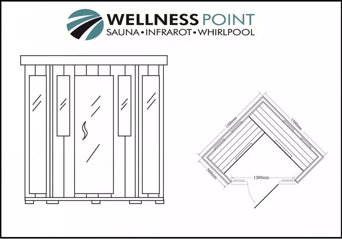 Infrarotkabine Wärmekabine Trondheim Beta