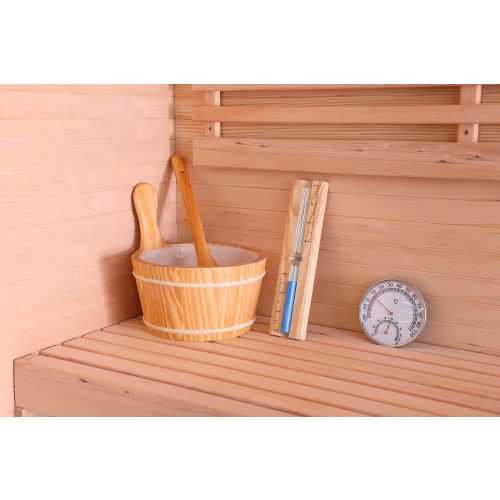 Sanotechnik PANORAMA Sauna für 2 Personen