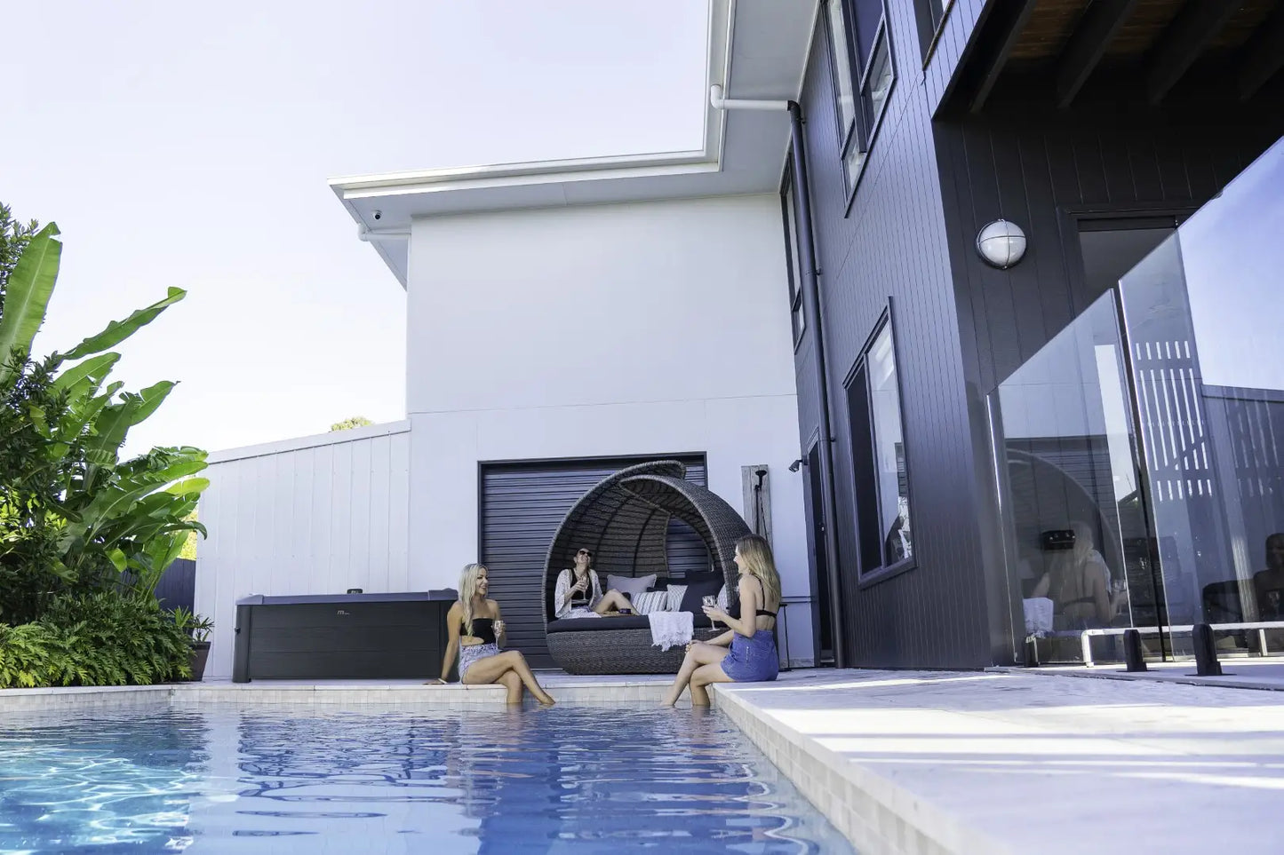 MSpa Whirlpool Oslo Saphire Swim Spa App 160x160x65cm F-SA063W