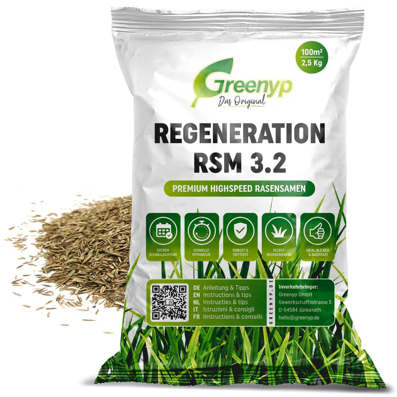 Greenyp Regeneration RSM 3.2 Rasensamen | Turbo Nachsaat