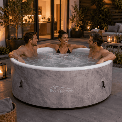 TroniTechnik Whirlpool CAPRERA grau Outdoorpool