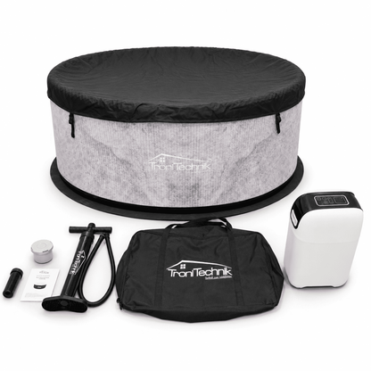 TroniTechnik Whirlpool CAPRERA grau Outdoorpool
