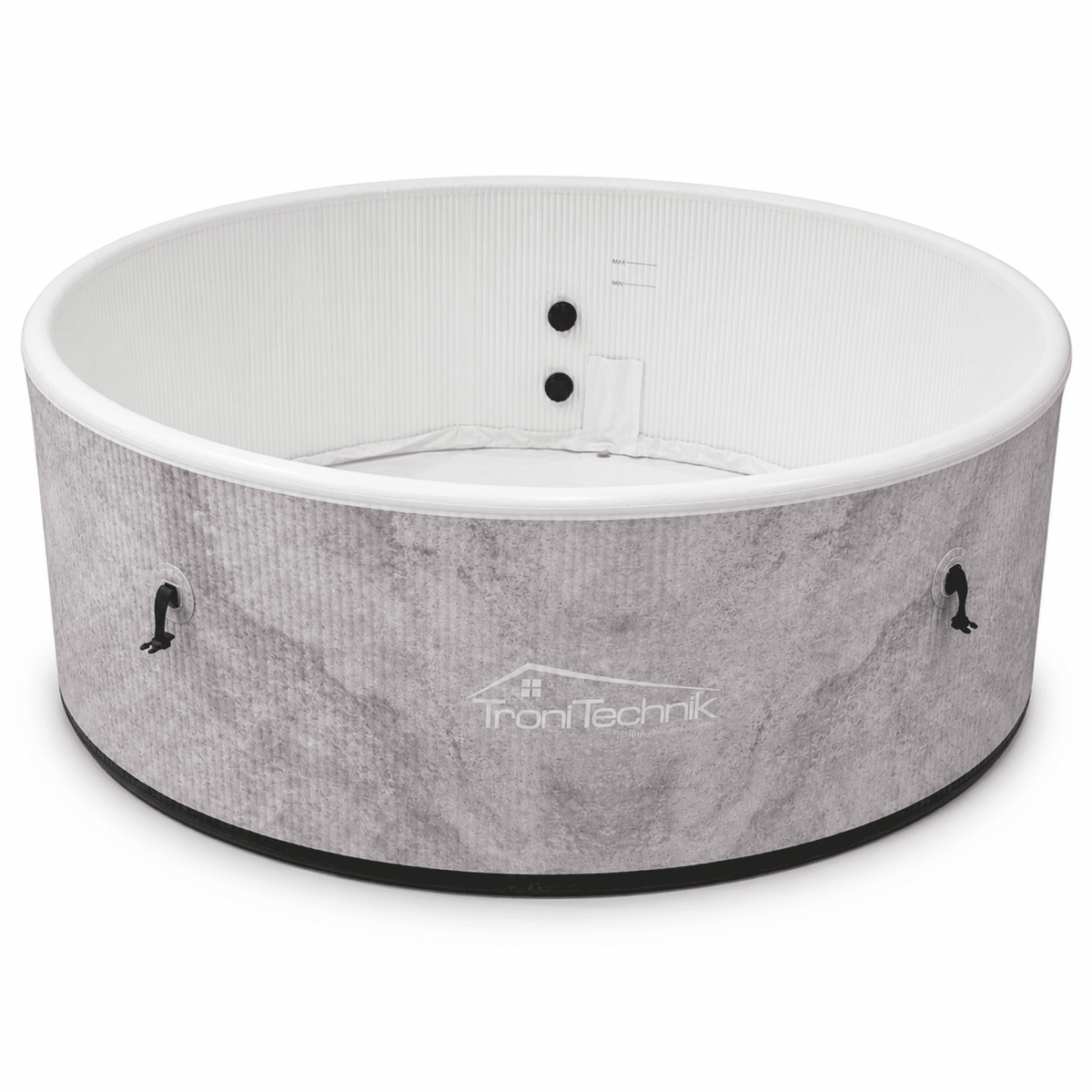 TroniTechnik Whirlpool CAPRERA grau Outdoorpool