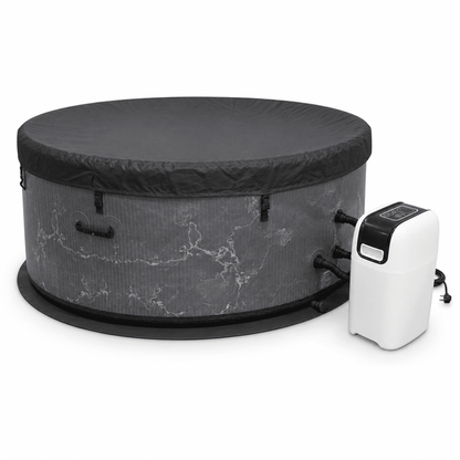 TroniTechnik Whirlpool CAPRERA schwarz Outdoorpool