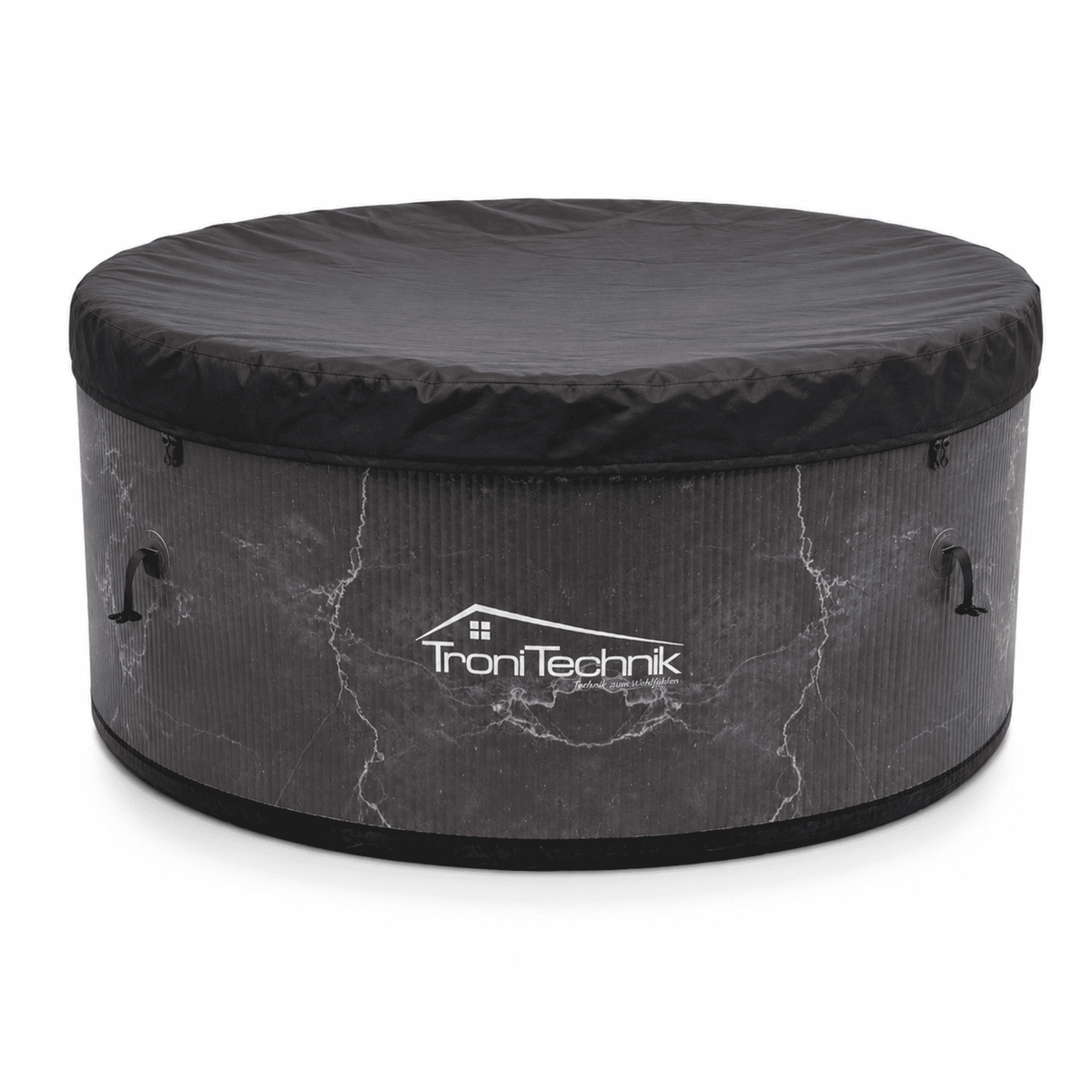 TroniTechnik Whirlpool CAPRERA schwarz Outdoorpool