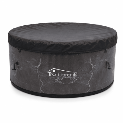 TroniTechnik Whirlpool CAPRERA schwarz Outdoorpool