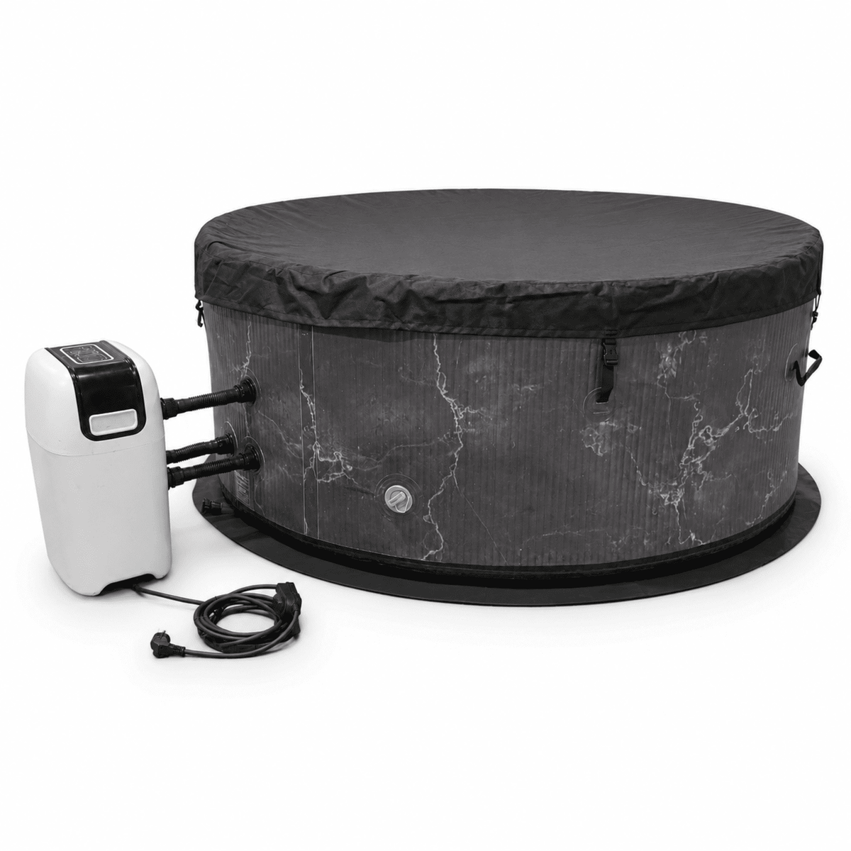 TroniTechnik Whirlpool CAPRERA schwarz Outdoorpool