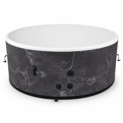 TroniTechnik Whirlpool CAPRERA schwarz Outdoorpool
