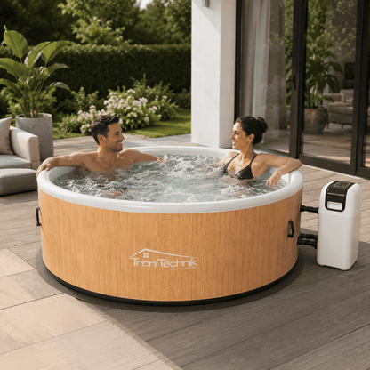TroniTechnik Whirlpool CAPRERA braun Outdoorpool
