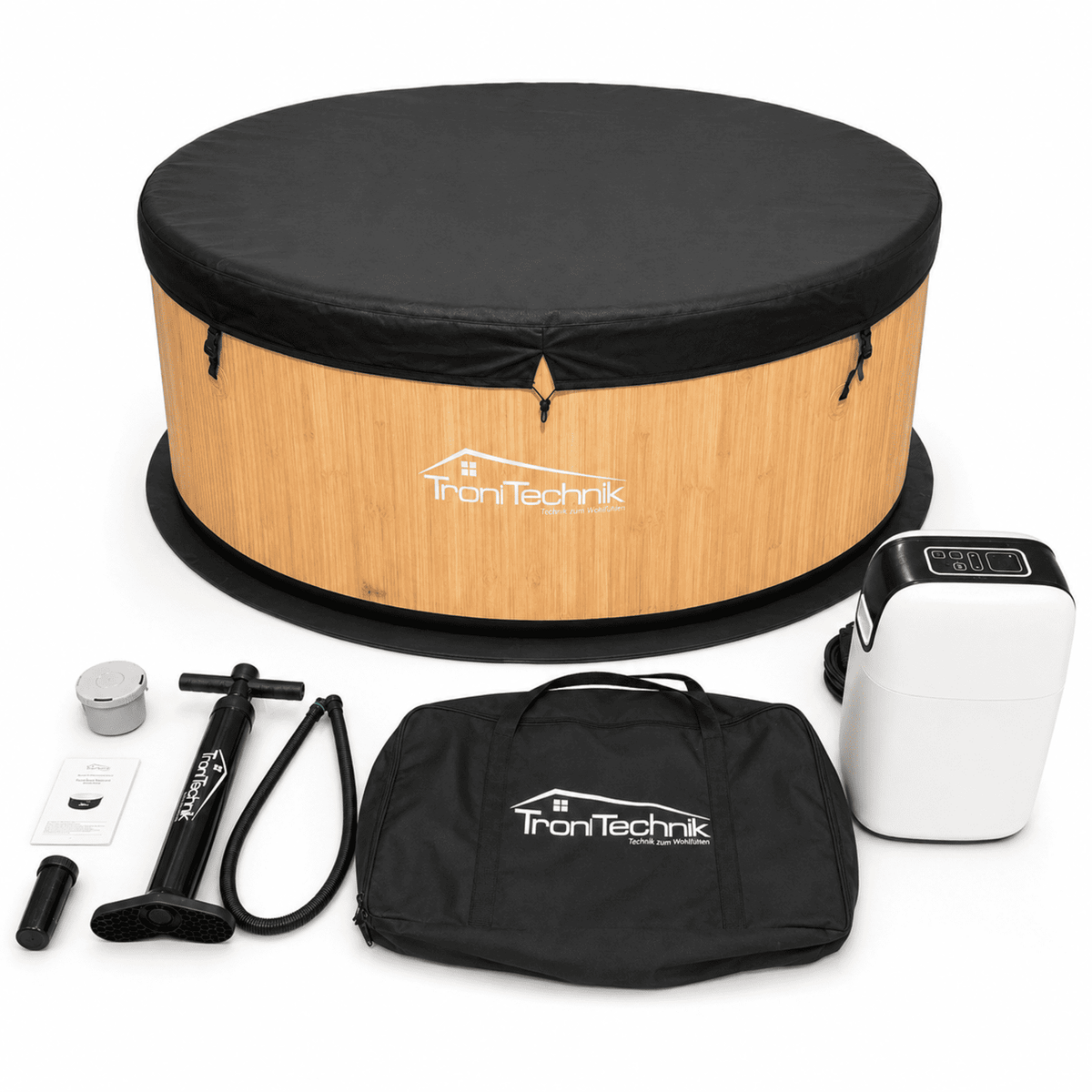 TroniTechnik Whirlpool CAPRERA braun Outdoorpool