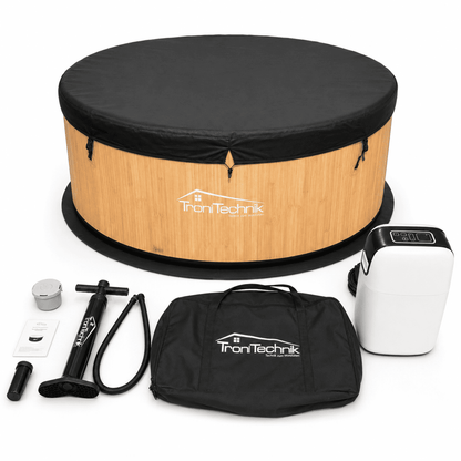 TroniTechnik Whirlpool CAPRERA braun Outdoorpool