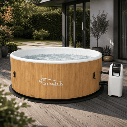 TroniTechnik Whirlpool CAPRERA braun Outdoorpool