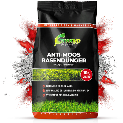Greenyp Anti-Moos Rasendünger Dünger