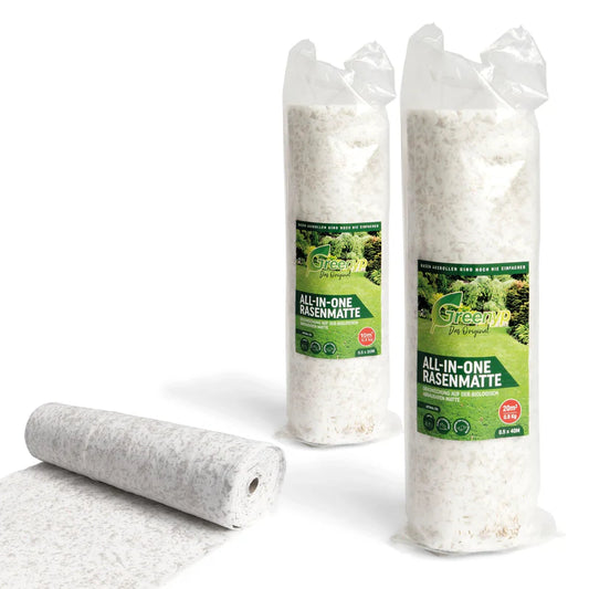 Greenyp All-In-One Rollrasen | Rasenmatte mit integrierten Rasensamen