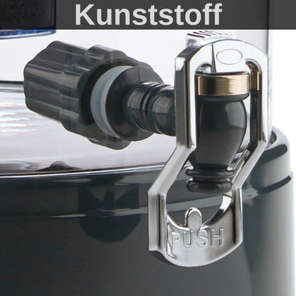 AcalaQuell® Advanced blau | anthrazit | 8 Liter für 1-4 Personen | verschiedene Optionen | Einsteigerset groß