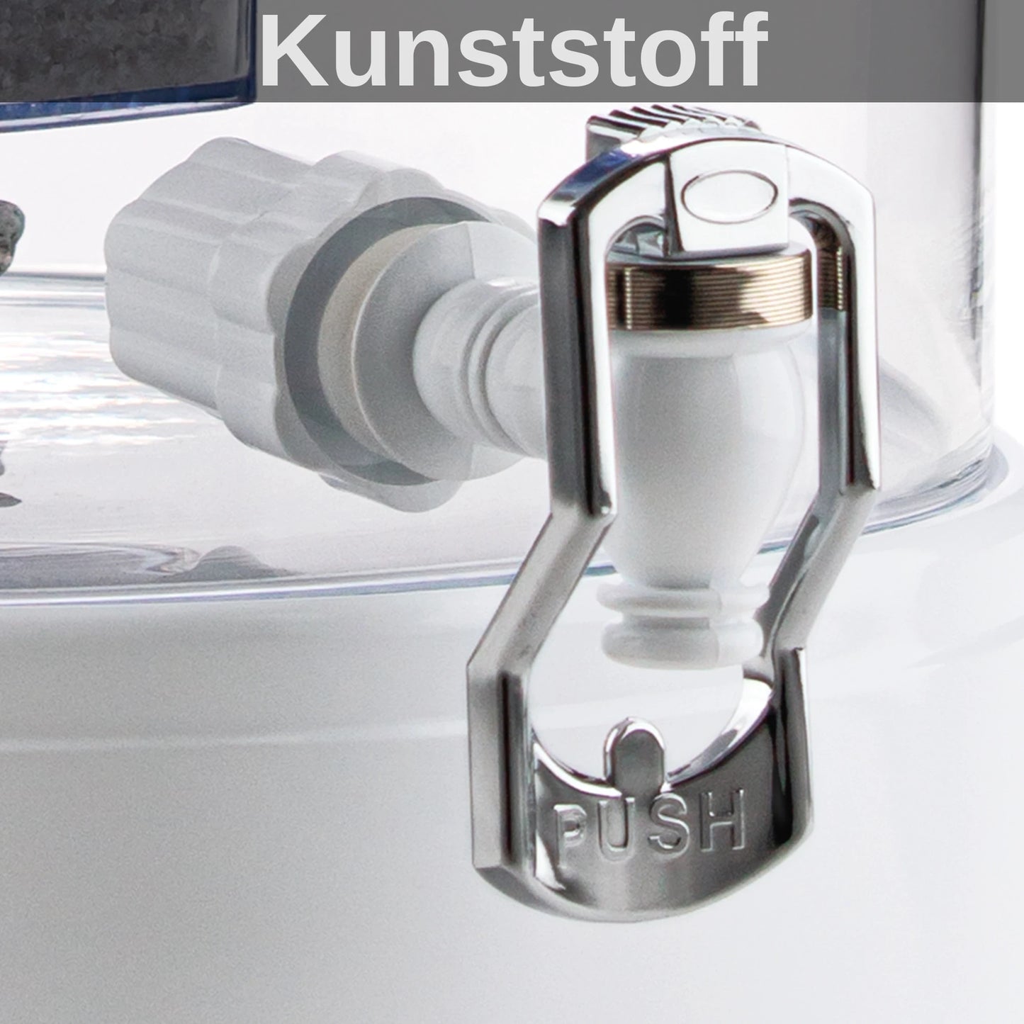 AcalaQuell® Grande blau | weiß | Glastank 10 Liter | verschiedene Optionen | Einsteigerset groß